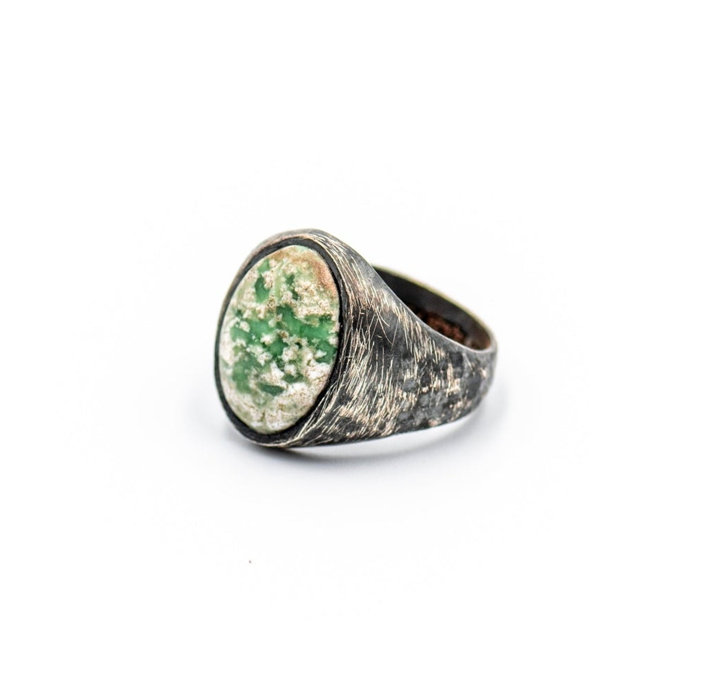 GREEN AGATHA RING