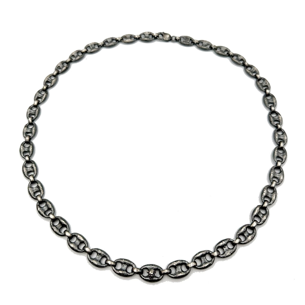 CAN PULL CHAIN SKULL NECKLACE