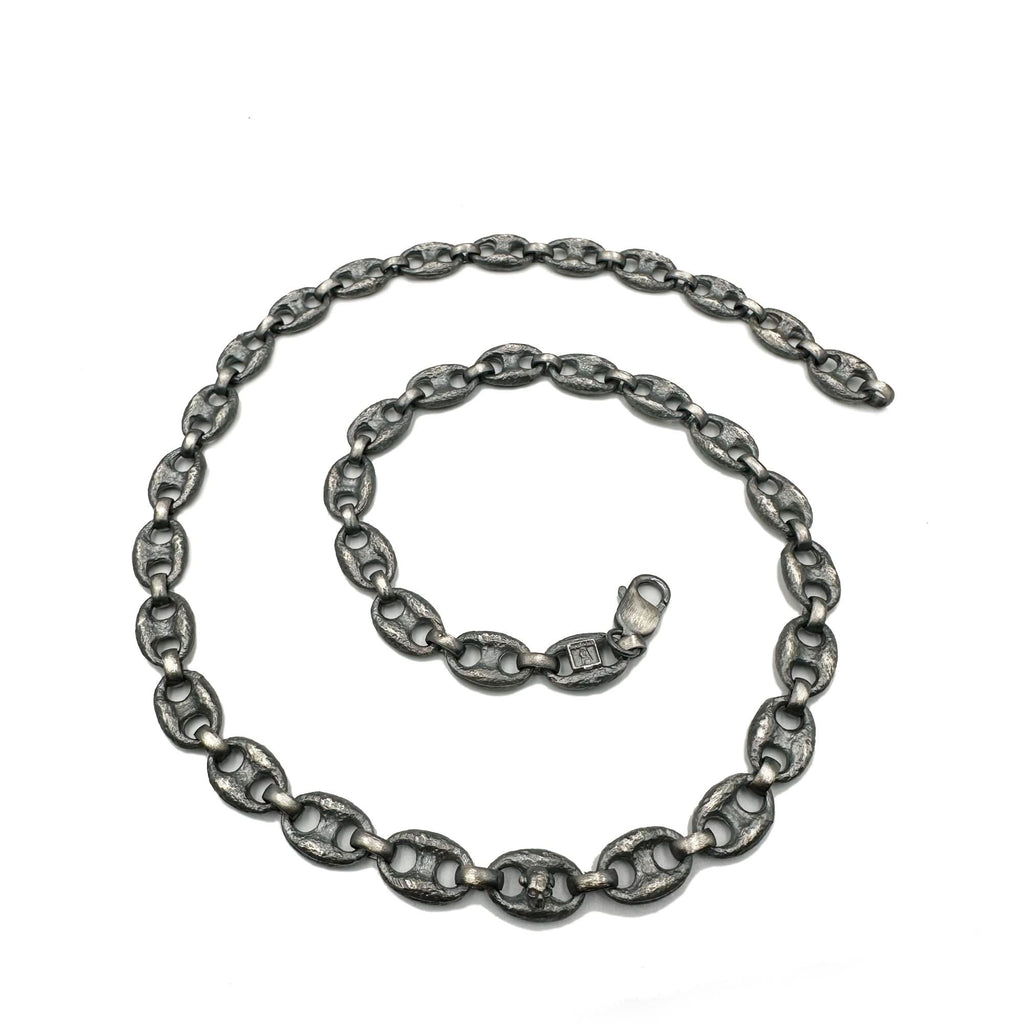 CAN PULL CHAIN SKULL NECKLACE