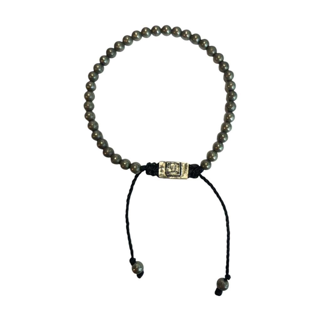 GREEN HEMATITE BRACELET