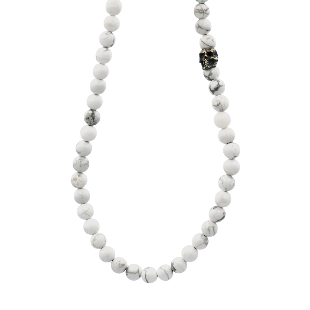 ONE SKULL WHITE TURQUOISE