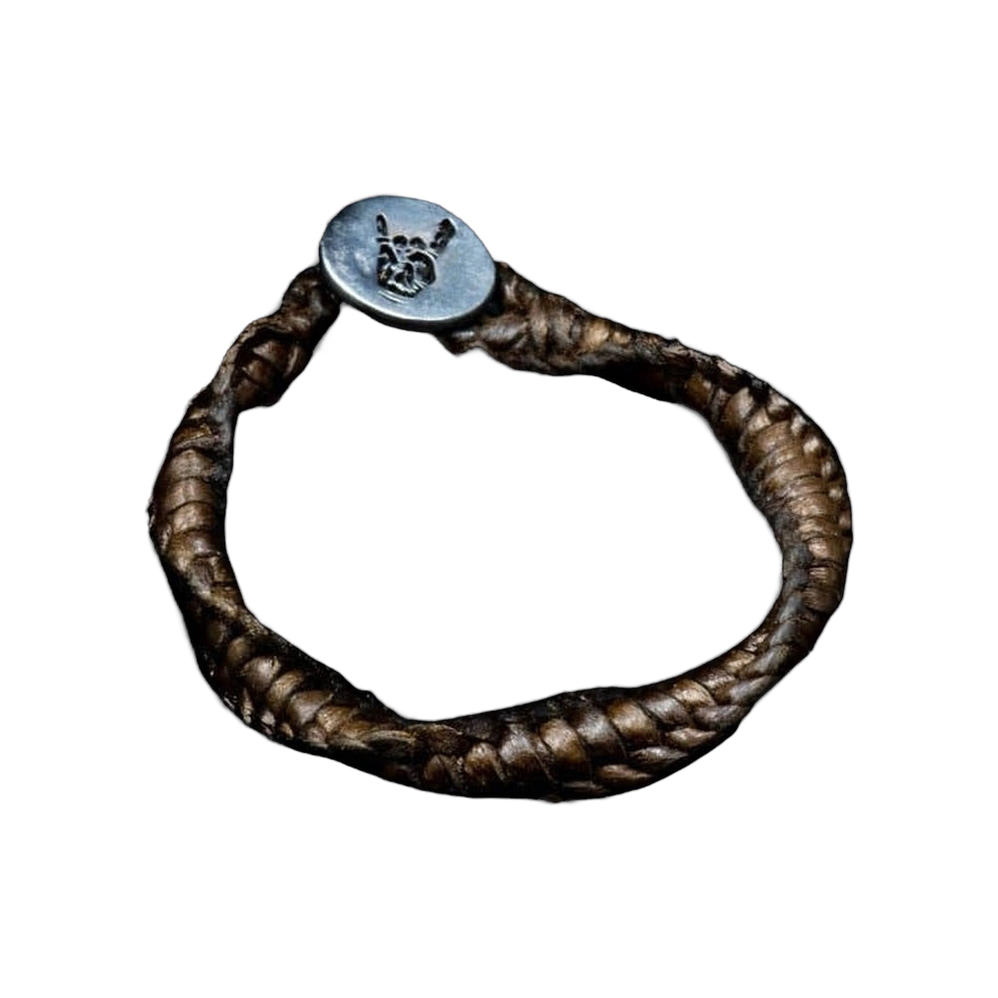 R&L SEAL LEATHER BRACELET
