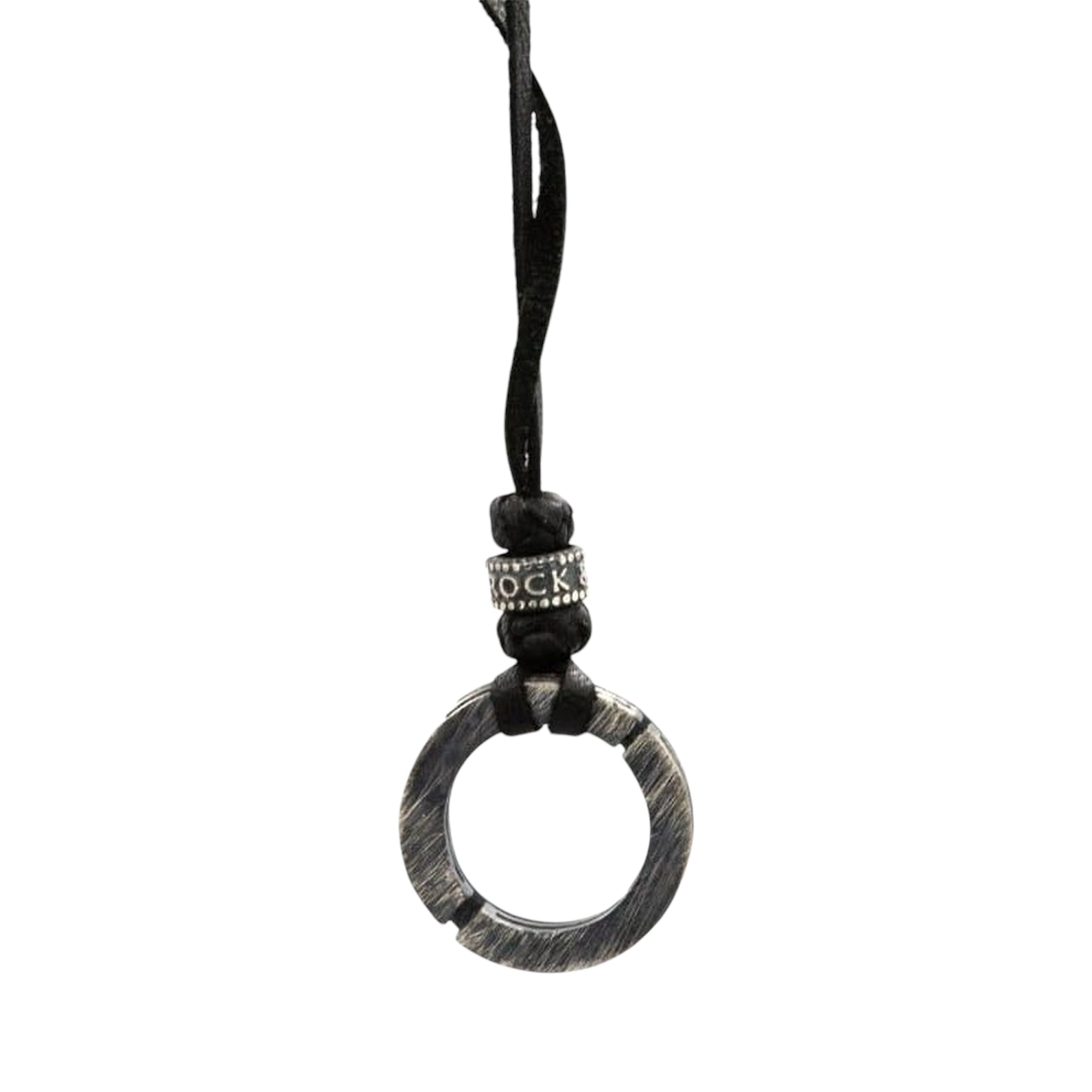 LABYRINTH LEATHER NECKLACE