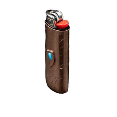 LIGHTER CASE BRONZE HORN