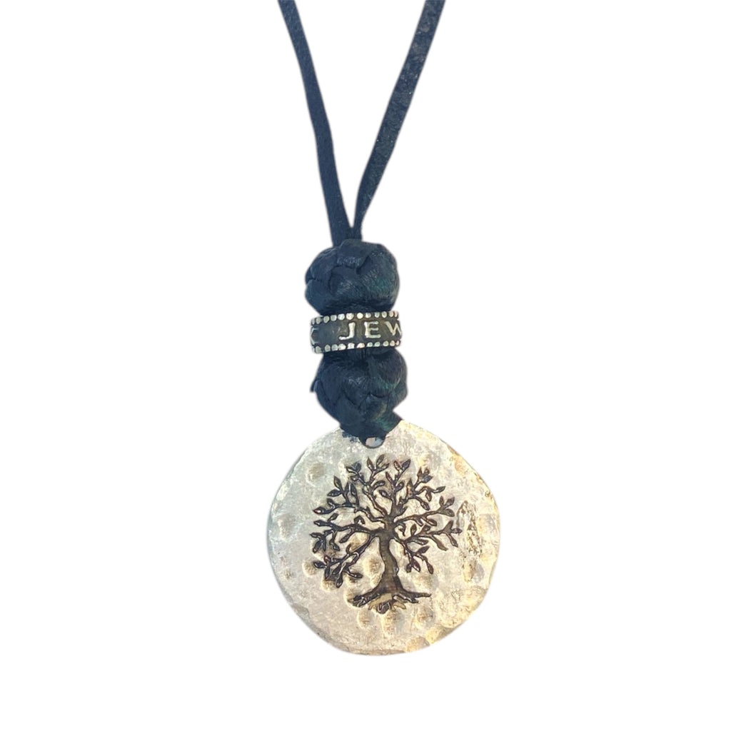 LEATHER AMULET TREE OF LIFE