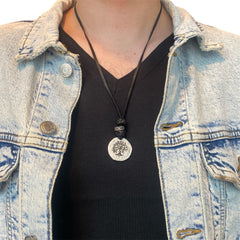 LEATHER AMULET TREE OF LIFE