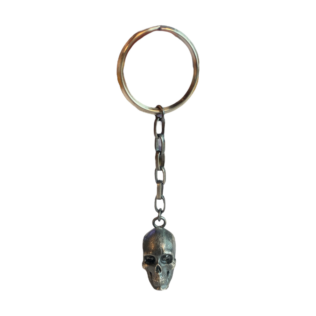SKULL CARVED ILUMINATI KEY CHAIN SMALL