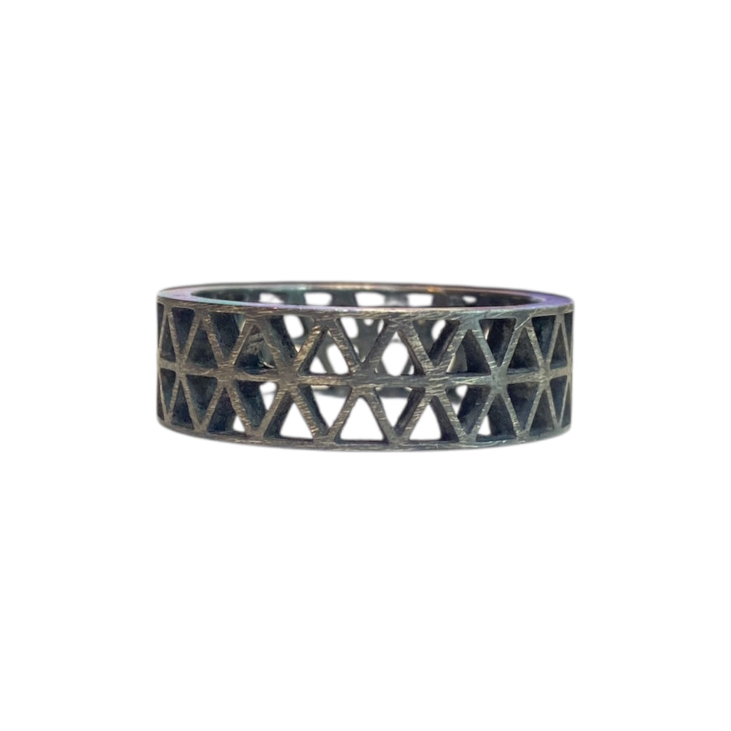 FLOWER OF LIFE RING HOLLOW