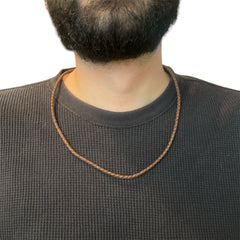 SIMPLE LEATHER NECKLACE