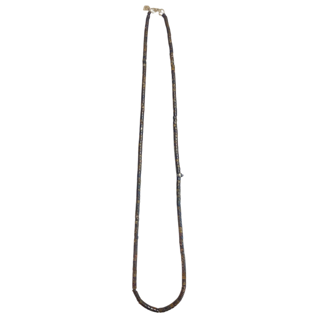 ONE SKULL CIRCLE BROWN HEMATITE