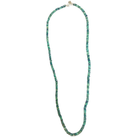 CIRCLE EMERALD NECKLACE