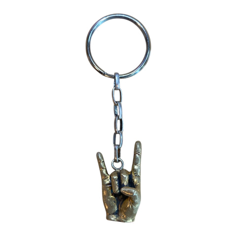 R&J HAND GOLDEN KEY CHAIN