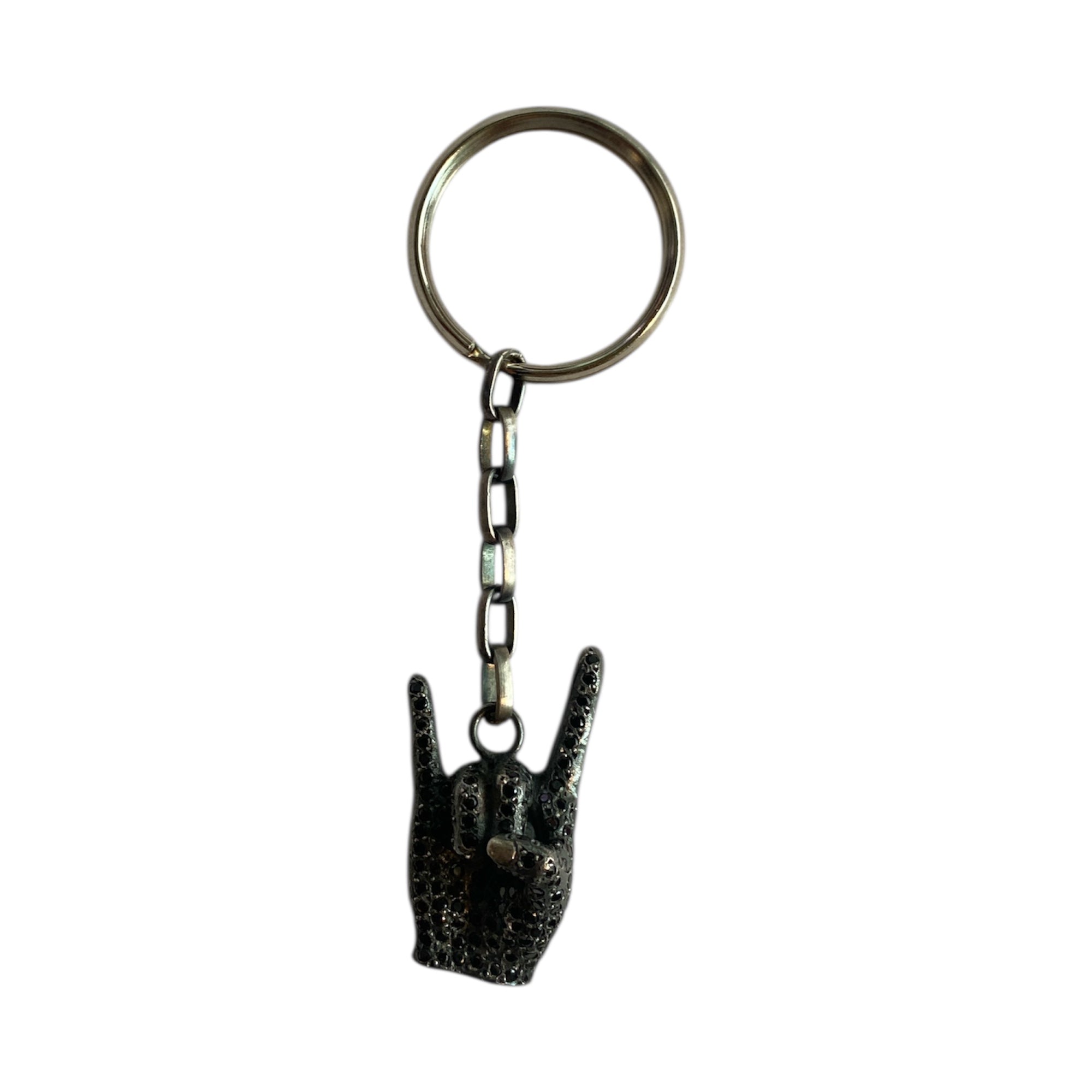 R&J HAND ZIRCONIA KEY CHAIN