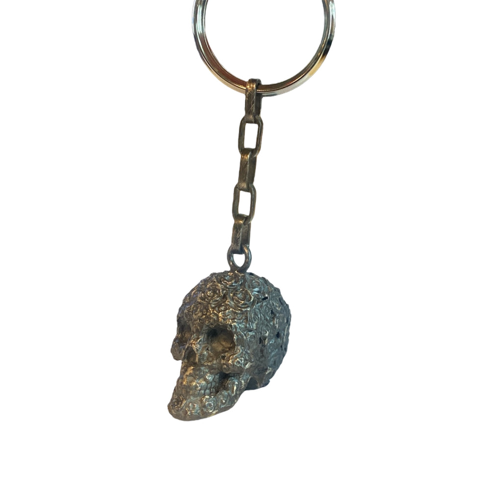 ROSES SKULL KEY CHAIN SP