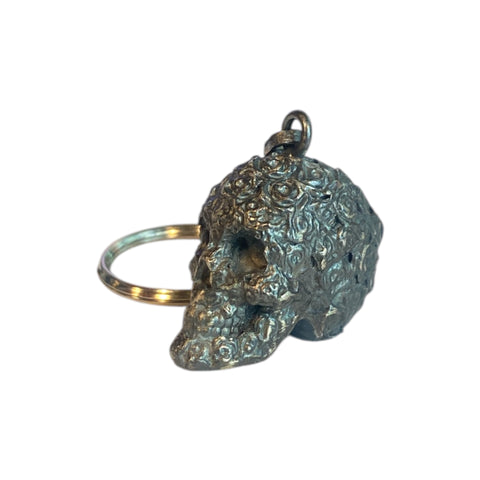 ROSES SKULL KEY CHAIN SP