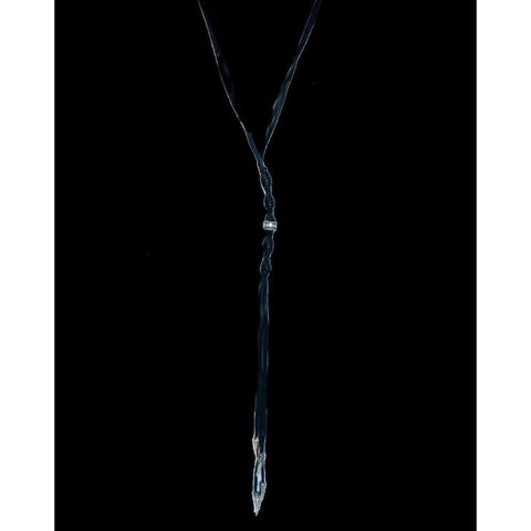 4 HORNS LEATHER NECKLACE