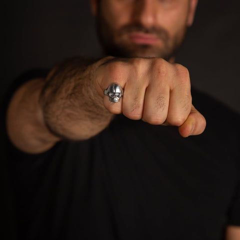SKULL JOE SMALL RING