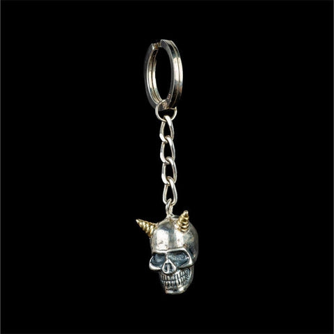 ALBERT SKULL GOLDEN DEVIL HORNS