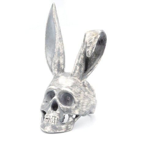BUNNY SKULL RING
