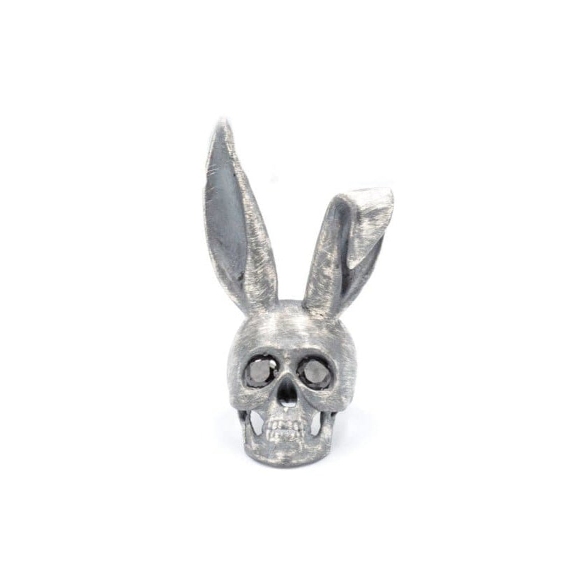 BUNNY STONE SKULL RING - Rock and Jewel
