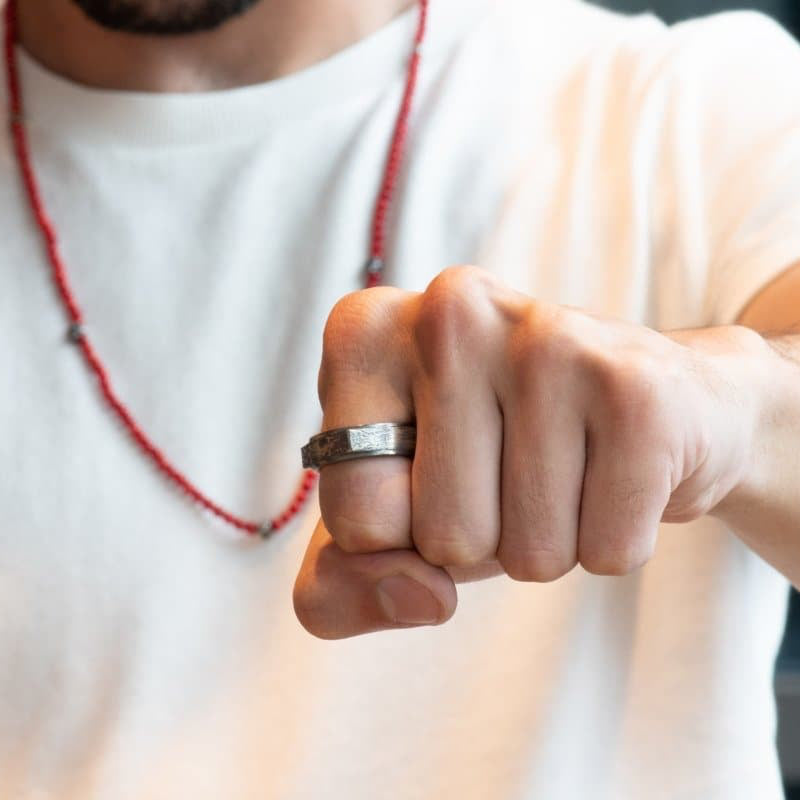 CARVED VINTAGE DESIGN RING - Rock and Jewel