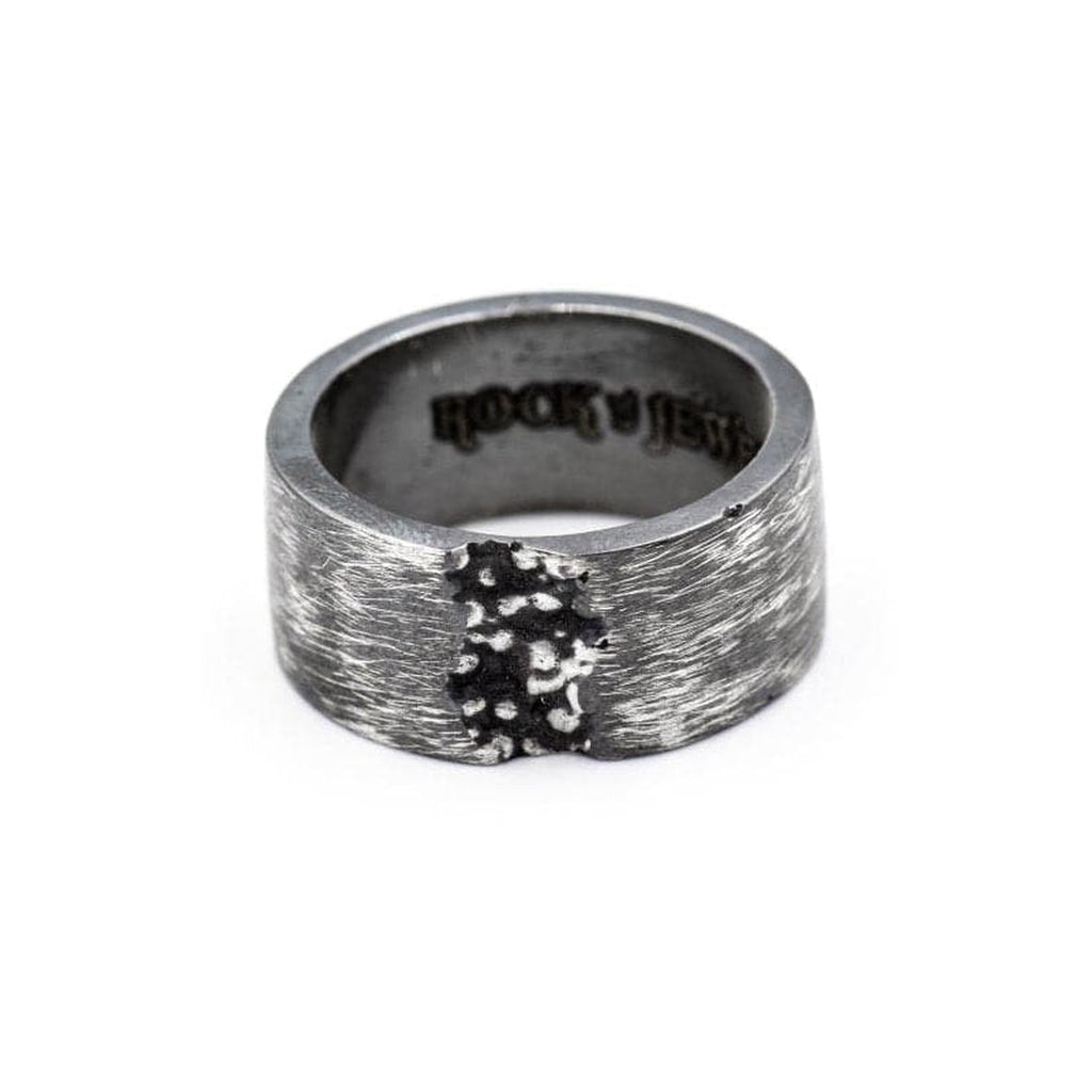 CRACKED RING SILVER - Rock and Jewel
