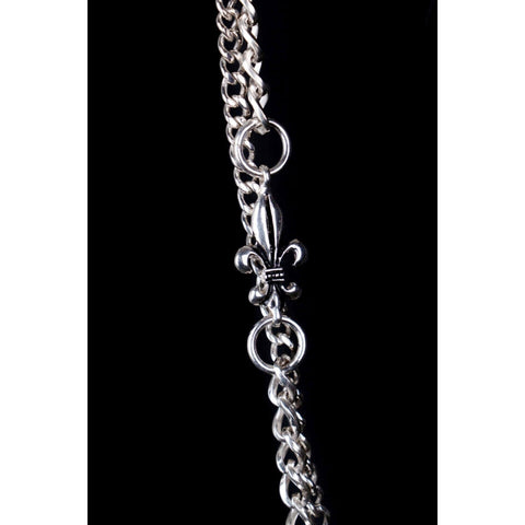 FLEUR DE LIS DOBLE KEY CHAIN