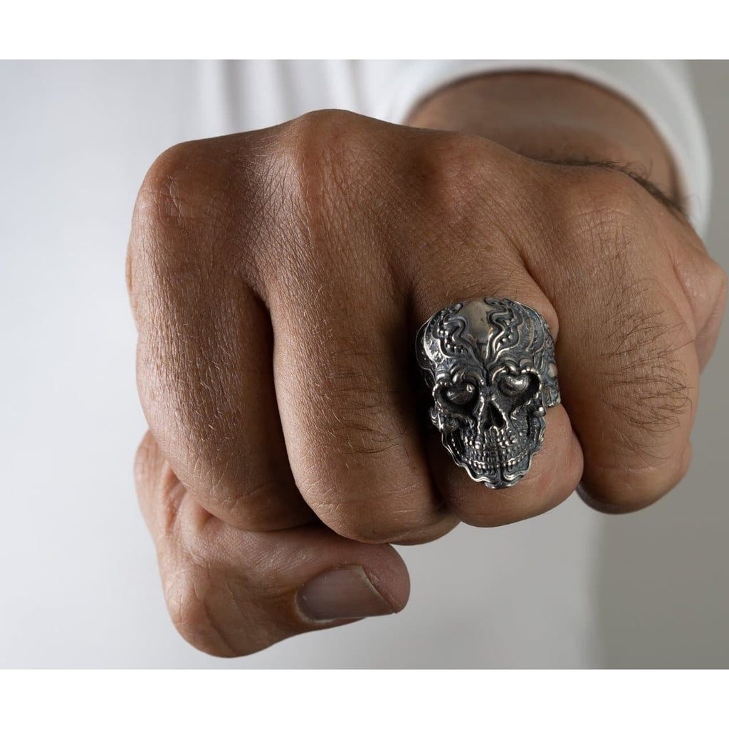 HEART EYES SKULL - Rock and Jewel