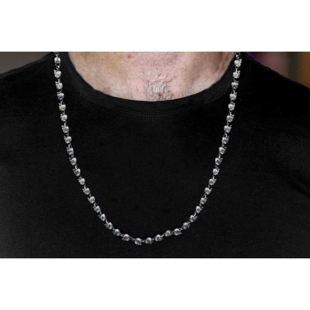 HEAVY SKULL NECKLACE - Rock and Jewel