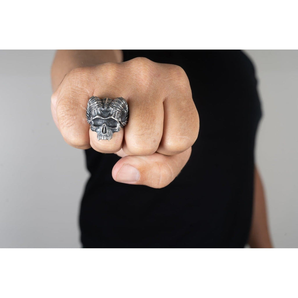 HORNED SKULL - Rock and Jewel