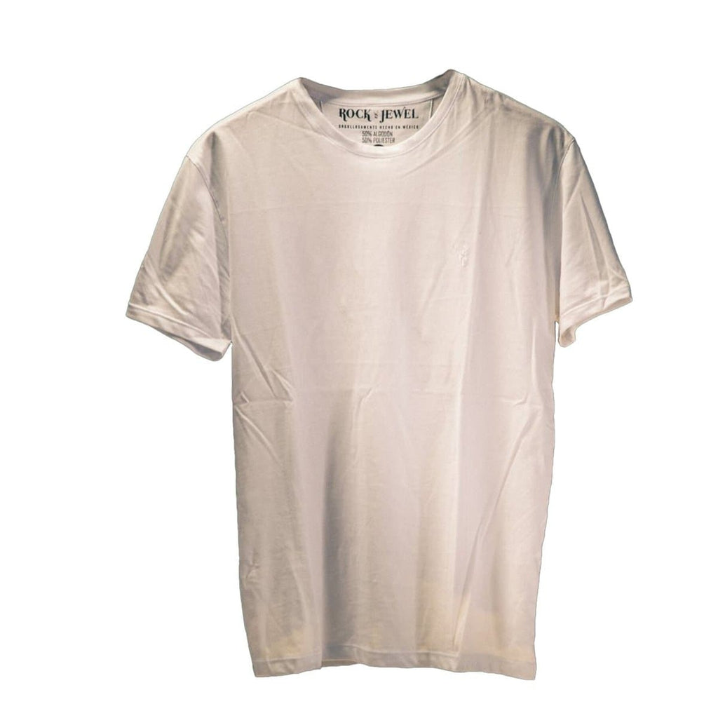 ICON T-SHIRT CUELLO REDONDO BLANCA UNISEX - Rock and Jewel