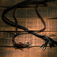 LEATHER BOLO TIE