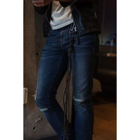 LEATHER KEY CHAIN - Rock and Jewel