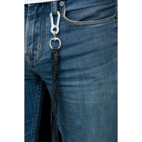 LEATHER KEY CHAIN - Rock and Jewel