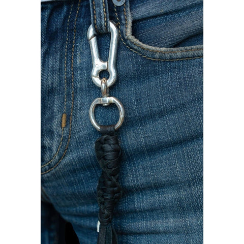 LEATHER KEY CHAIN - Rock and Jewel