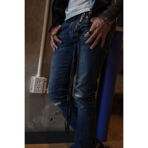 LEATHER KEY CHAIN - Rock and Jewel