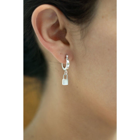 LOCK EARRINGS