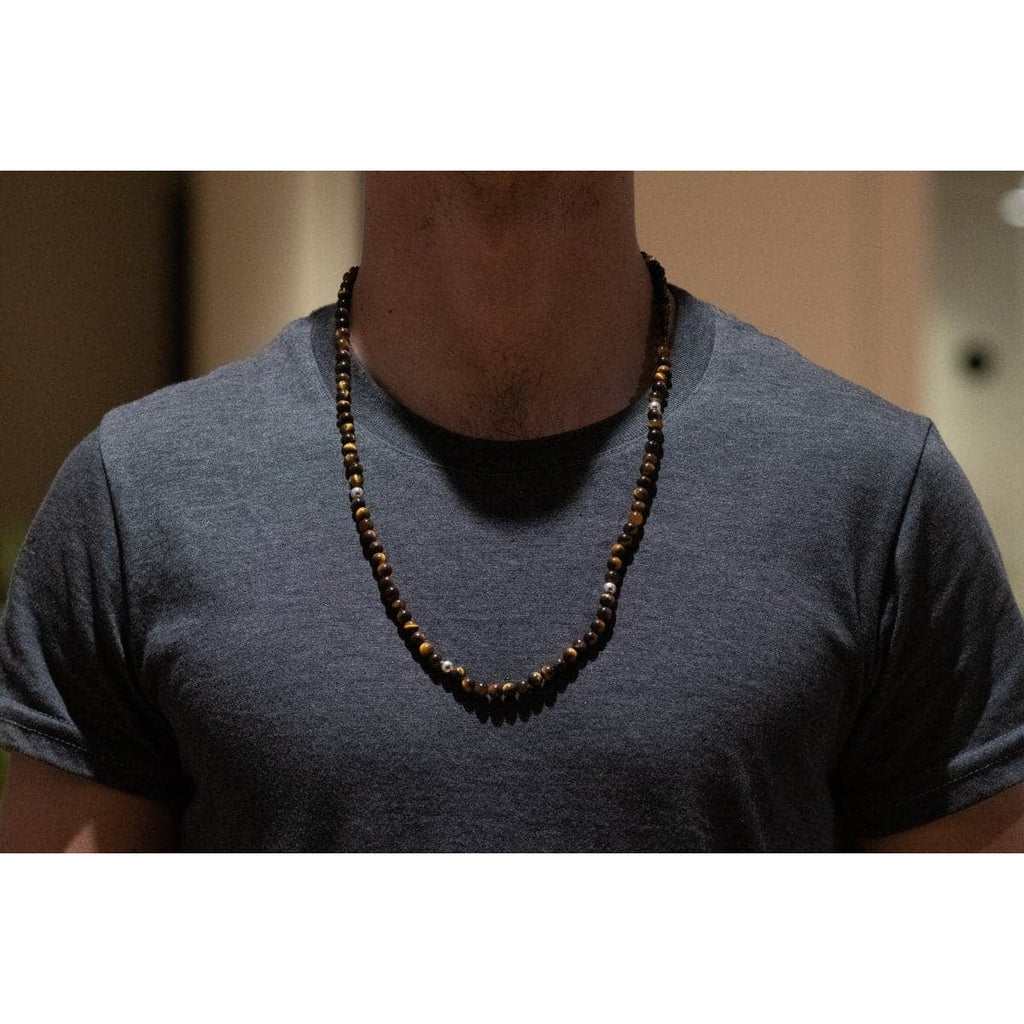 OJO DE TIGRE BEADS BALL - Rock and Jewel