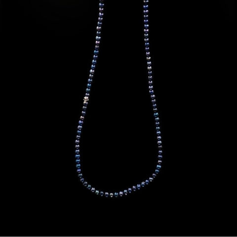 ONE SKULL PEARL NECKLACE
