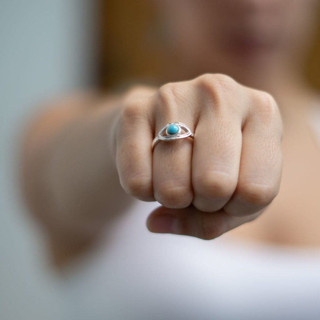 PROTECTIVE EYE RING - Rock and Jewel