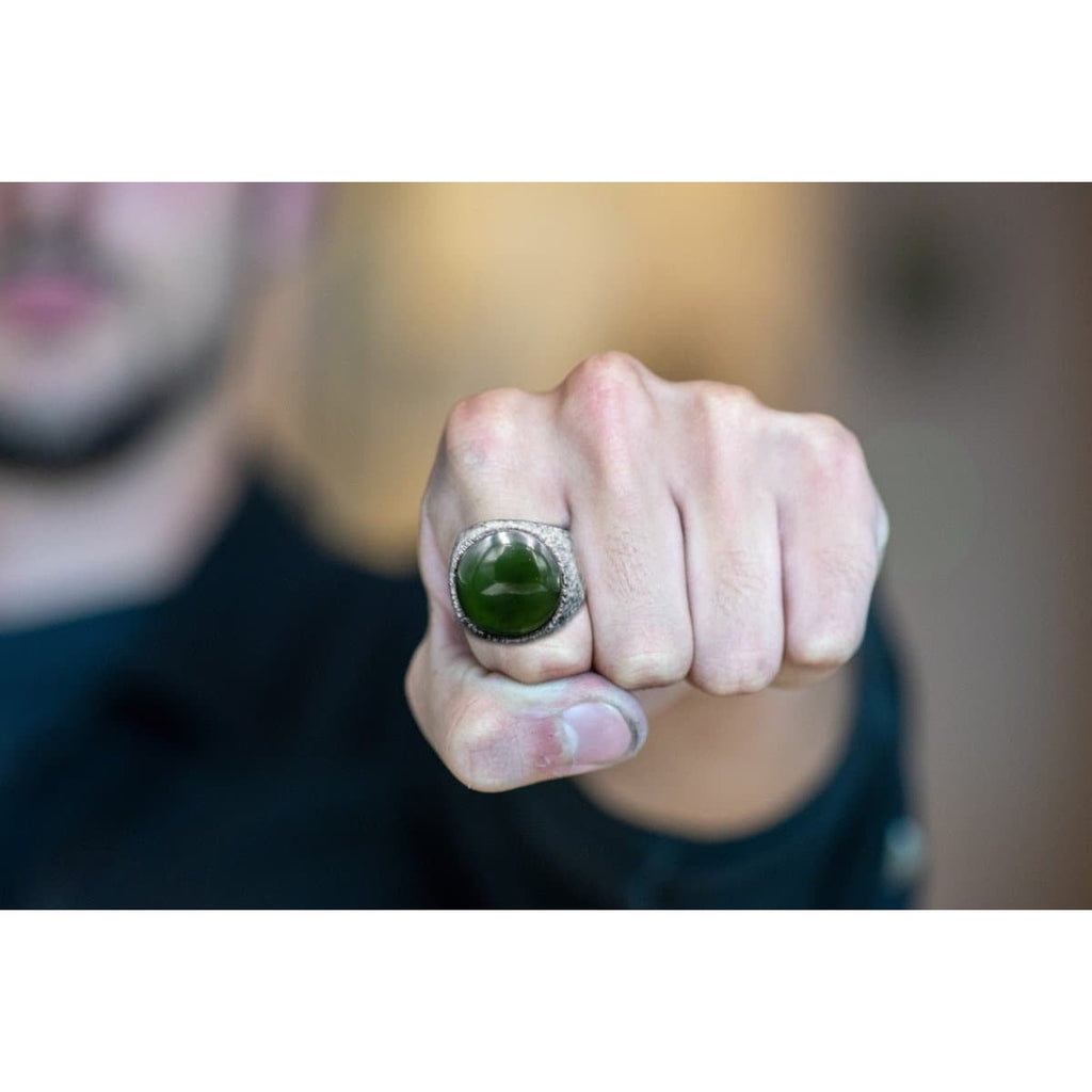 R&J JADE RING - Rock and Jewel