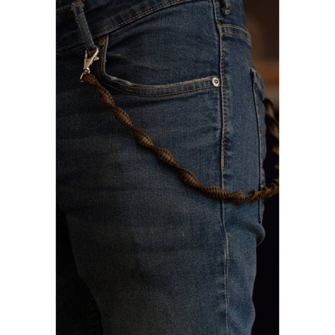 R&L BRAIDED KEY CHAIN - Rock and Jewel