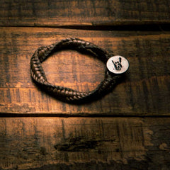 R&L SEAL LEATHER BRACELET