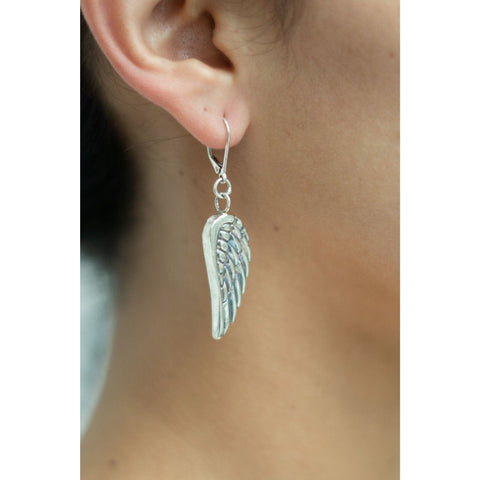ROCKSTAR  ANGEL WINGS EARRINGS
