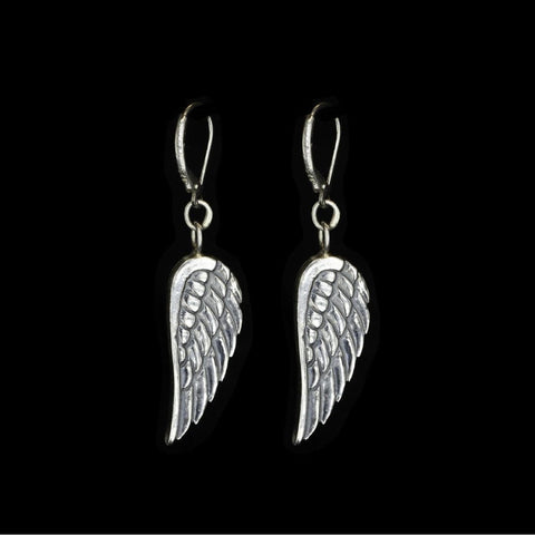 ROCKSTAR  ANGEL WINGS EARRINGS
