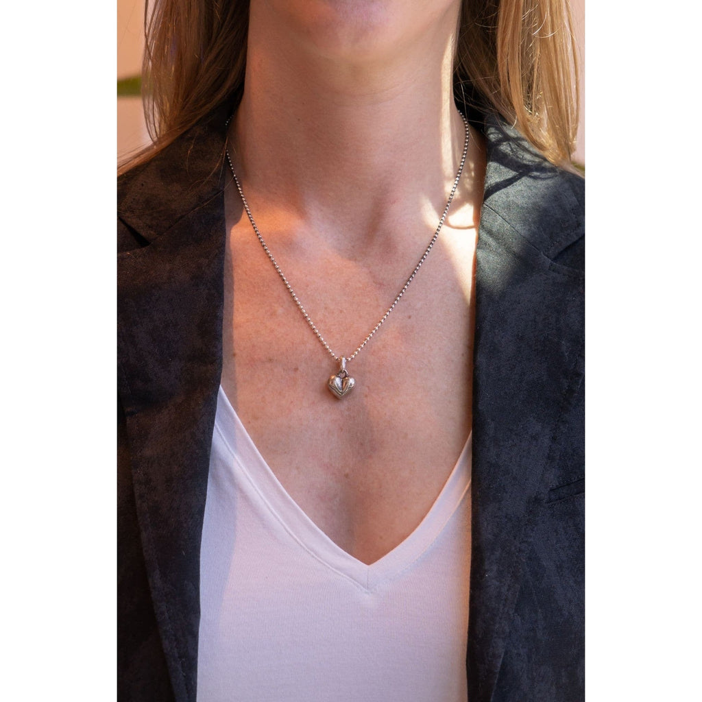 SILVER HEART - Rock and Jewel