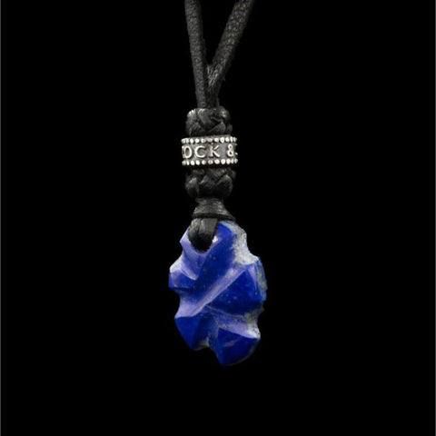 STONE LEATHER NECKLACE II - Rock and Jewel