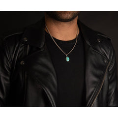 STONE PENDANT TURQUESA