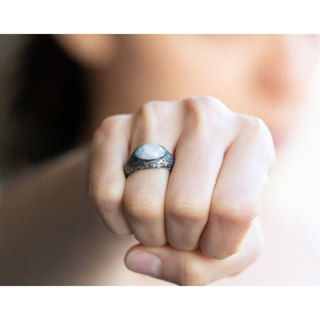 W LUNA EYE RING - Rock and Jewel