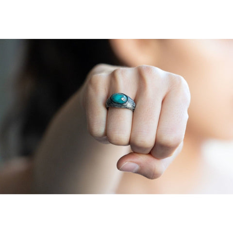 W TURQUESA EYE RING